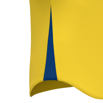 Футболка спортивная MACRON WYRM SHIRT YELLOW/ROYAL BLUE