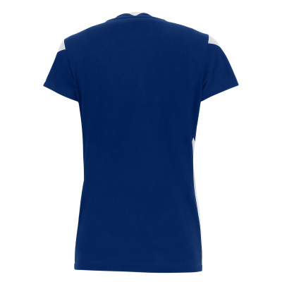 Футболка спортивная женская MACRON OXYGEN SHIRT ROYAL BLUE/WHITE