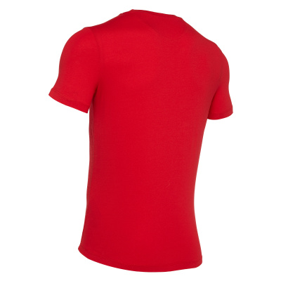 Футболка спортивная х/б MACRON COUNTRY T-SHIRT RED/WHITE