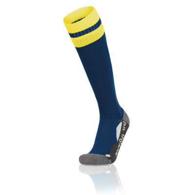 Гетры футбольные MACRON AZLON NAVY/YELLOW
