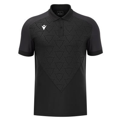 Поло парадное MACRON BALDWIN POLO BLACK/DARK GREY