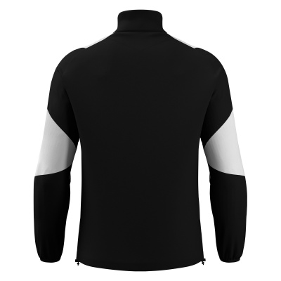 Толстовка тренировочная MACRON CUZCO TRAINING 1/4 ZIP TOP BLACK/WHITE