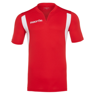 Футболка спортивная MACRON HELIUM SHIRT RED/WHITE