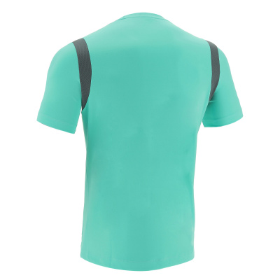 Футболка спортивная MACRON RODDERS SHIRT TURQUOISE/ANTHRACITE