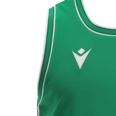 Майка спортивная MACRON PLUTONIUM ECO SHIRT GREEN/DARK GREEN/WHITE