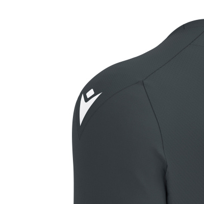 Футболка спортивная MACRON WISP SHIRT ANTHRACITE/OFFWHITE