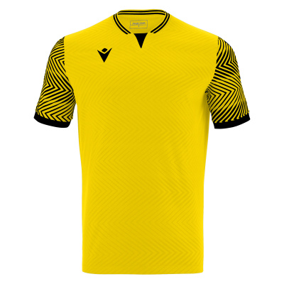 Футболка спортивная MACRON TUREIS ECO SHIRT YELLOW/BLACK