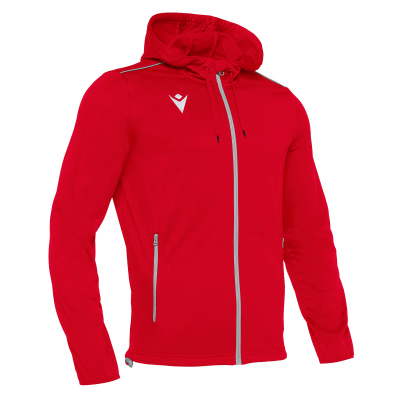 Олимпийка парадная MACRON FREYR FULL ZIP TOP RED