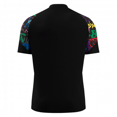 Футболка спортивная MACRON GOLEM SHIRT BLACK/GRAFFITI