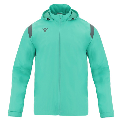 Куртка спортивная MACRON SARANSK MESH LINED WINDBREAKER TURQUOISE/ANTHRACITE