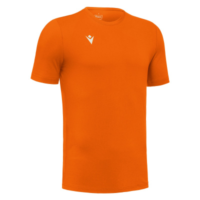 Футболка спортивная х/б MACRON BOOST ECO T-SHIRT ORANGE