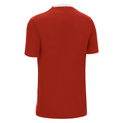 Футболка спортивная женская MACRON SKAT RED/WHITE