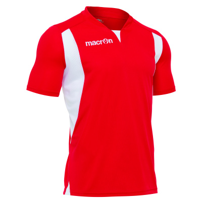 Футболка спортивная MACRON HELIUM SHIRT RED/WHITE