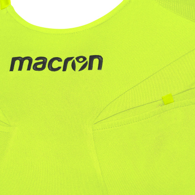 Футболка спортивная MACRON ARCTURUS SHIRT NEON YELLOW/BLACK
