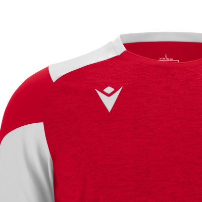 Футболка спортивная женская MACRON SPHINX RED/WHITE