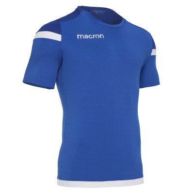 Футболка спортивная MACRON TITAN SHIRT ROYAL BLUE/WHITE
