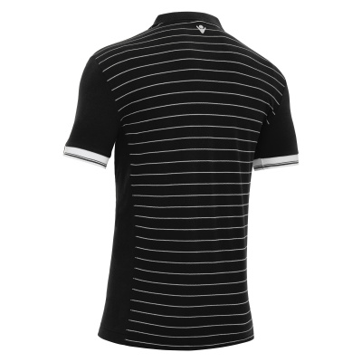 Поло парадное MACRON JUNGLE POLO BLACK/WHITE