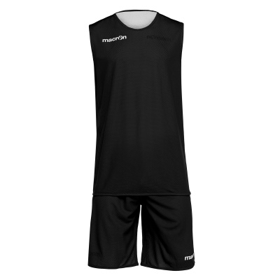 Комплект баскетбольный MACRON X400 SET REVERSIBLE BLACK/WHITE