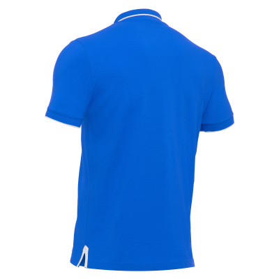 Поло парадное MACRON ZOUK POLO ROYAL BLUE/WHITE
