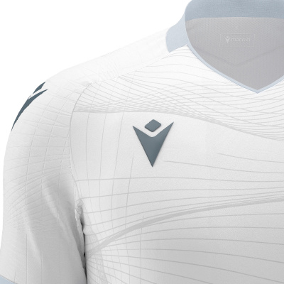 Футболка спортивная MACRON WYVERN ECO SHIRT WHITE/SILVER