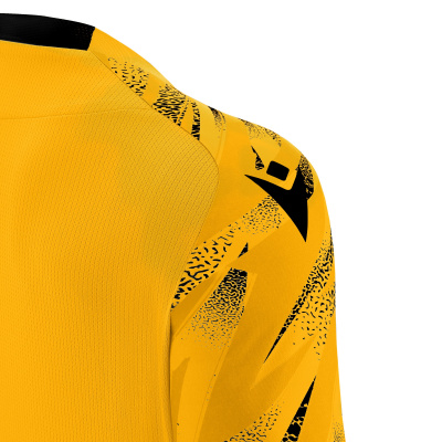 Футболка спортивная MACRON THEMIS ECO SHIRT AMBER/BLACK