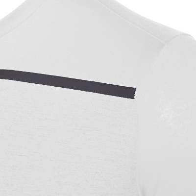Футболка спортивная х/б MACRON COUNTRY T-SHIRT WHITE/ANTHRACITE