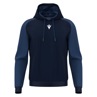 Худи спортивное MACRON HORN HOODY POLY NAVY/LIGHT NAVY