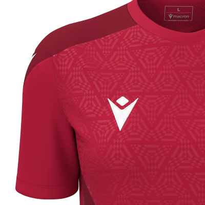 Футболка спортивная женская MACRON DRYAD RED/DARK RED