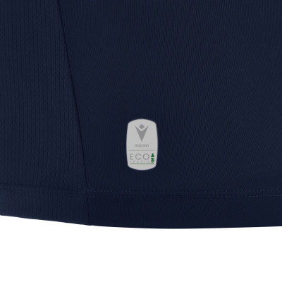Футболка спортивная MACRON CHARON ECO SHIRT NAVY/COLUMBIA/WHITE