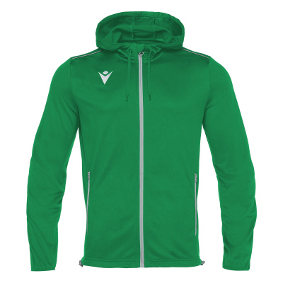 Олимпийка парадная MACRON FREYR FULL ZIP TOP GREEN