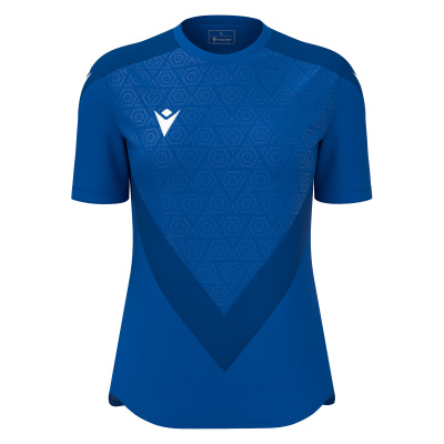 Футболка спортивная женская MACRON DRYAD ROYAL BLUE/DARK ROYAL BLUE
