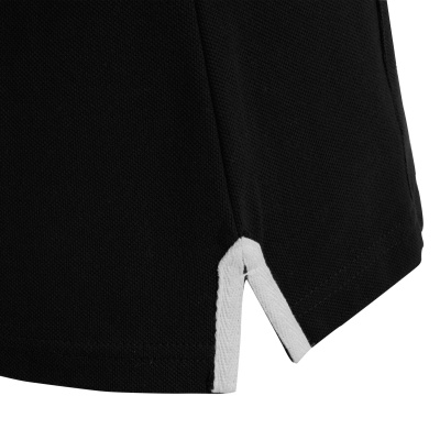 Поло спортивное женское MACRON DESI POLO BLACK/WHITE
