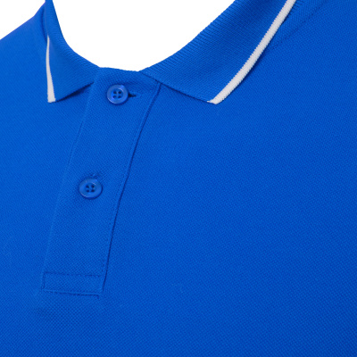 Поло парадное MACRON ZOUK POLO ROYAL BLUE/WHITE