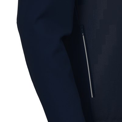 Олимпийка спортивная ODIN FULL LENGTH ZIP TOP NAVY/WHITE