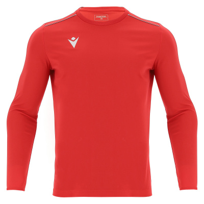 Футболка спортивная MACRON RIGEL HERO SHIRT LS RED