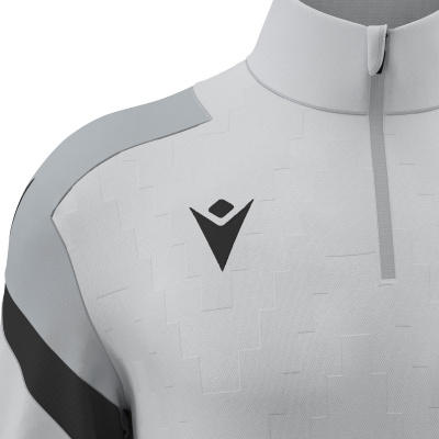 Толстовка тренировочная HOLLOW TRAINING 1/4 ZIP TOP STONE GREY/ ANTHRACITE