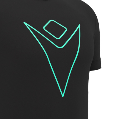 Футболка спортивная MACRON GADREEL ECO COTTON T-SHIRT BLACK