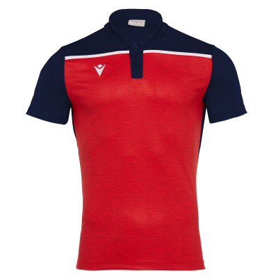 Поло парадное MACRON JUMEIRAH POLO NAVY/RED/WHITE
