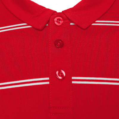 Футболка-поло парадная MACRON FLAMENCO POLO RED/WHITE