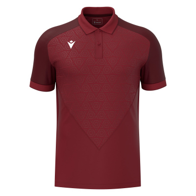 Поло парадное MACRON BALDWIN POLO CARDINAL/DARK CARDINAL