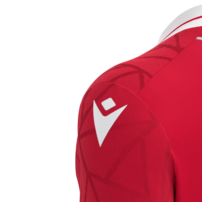 Футболка спортивная MACRON CERBERUS ECO SHIRT RED/WHITE