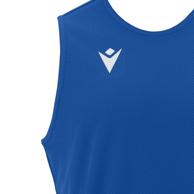 Комплект баскетбольный MACRON X500 SET REVERSIBLE ROYAL BLUE/WHITE