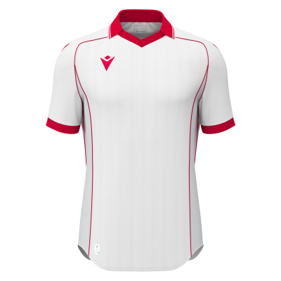 Футболка спортивная MACRON WARDEN ECO SHIRT WHITE/RED