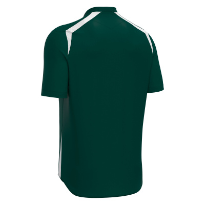 Футболка спортивная MACRON WYRM SHIRT BOTTLE GREEN/WHITE