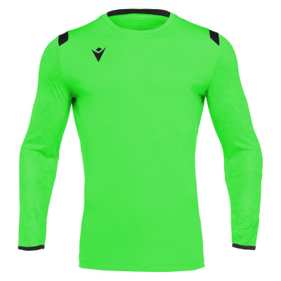Футболка спортивная MACRON AQUARIUS SHIRT NEON GREEN/BLACK