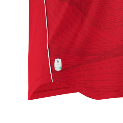 Футболка спортивная MACRON WYVERN ECO SHIRT RED/WHITE