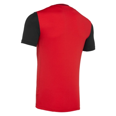 Футболка спортивная MACRON DENEB SHIRT RED/BLACK/WHITE