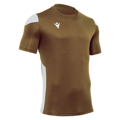 Футболка спортивная MACRON POLIS SHIRT GOLD/WHITE