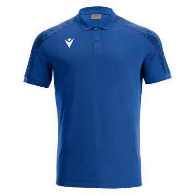 Поло парадное MACRON ROCK POLO ROYAL BLUE/DARK ROYAL BLUE