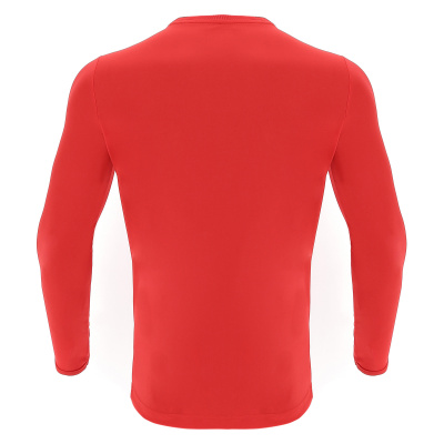 Футболка спортивная MACRON RIGEL HERO SHIRT LS RED